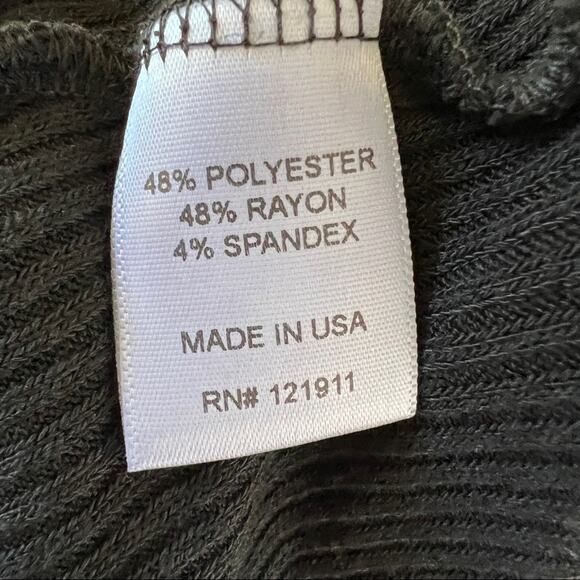 NWOT LNA Neo Sweater Dress In Black (small flaw) - Picture 10 of 11